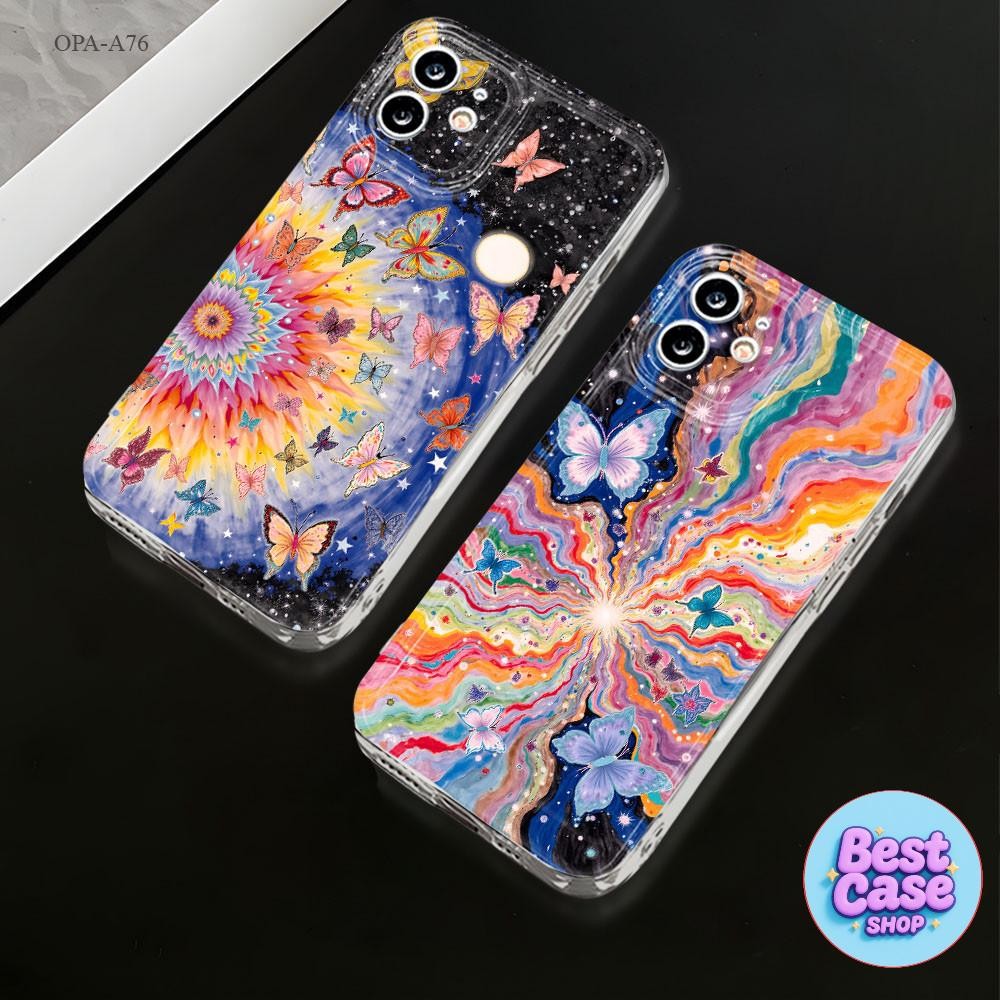 โปร่งใส เคส For OPPO A38 A18 A17 A17K A16 A16K A16S A16E A15 A15S A9 A5 A7 A5S A12 A3S A1K เคสออปโป้ Silicone เคสนิ่ม TK