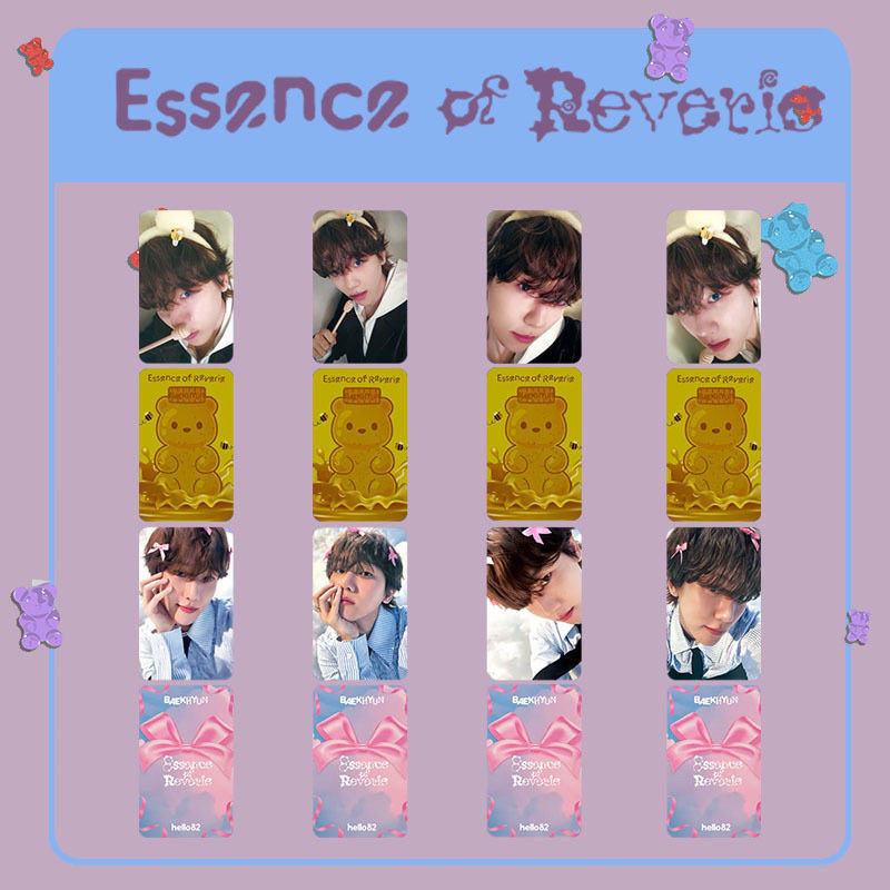 [สนับสนุนโฮมเมด] EXO Border BAEKHYUN Photocard BAEKHYUN MINI5 Album ESSENCE OF REVERIE HELL สินค้า