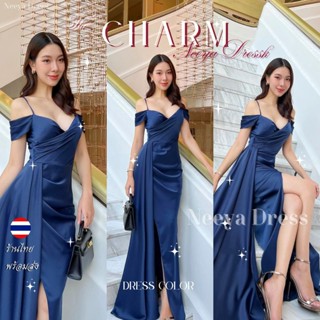 ชุดเดรสออกงาน ชุดราตรี CHARM เดรส Dress ชุดออกงาน ชุดเดรสออก…
