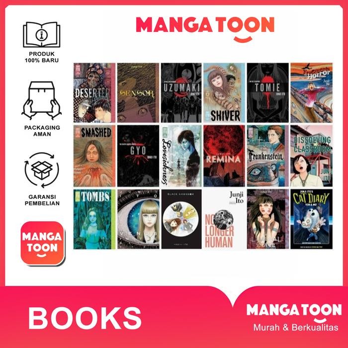 Junji ito collection มังงะ (อังกฤษ) - MangaToon - ละลายคลาส