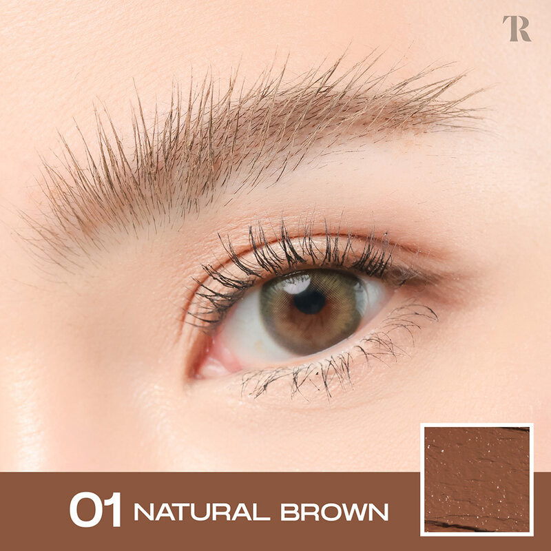 TIARA BEAUTY FixMe Brow Mascara 2g เทียร่า มาสคาร่าปัดคิ้ว. - รูปที่ 5