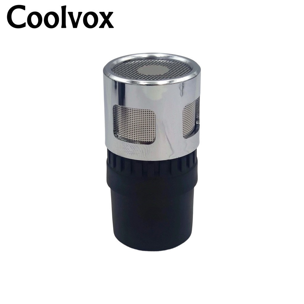 ไมโครโฟนคาราโอเกะไร้สายสีเงินความไวสูง CoolVox N-M881 แบบไดนามิก ตลับหัวรับแบบทิศทางเดียว 60Hz-14KHZ