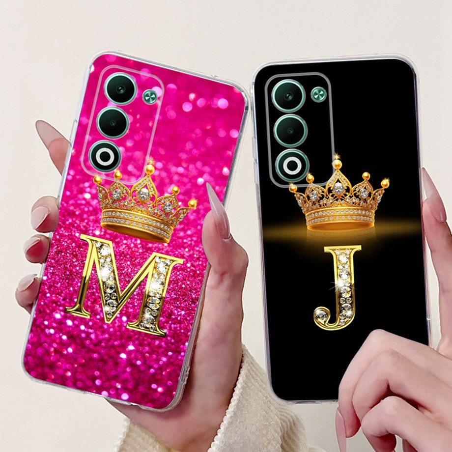 สําหรับ OPPO A5 2025 PKQ110 ปลอกซิลิโคนอ่อนนุ่มบางน่ารักรูปแบบมงกุฎกันกระแทกป้องกันปกหลังสําหรับ OPP