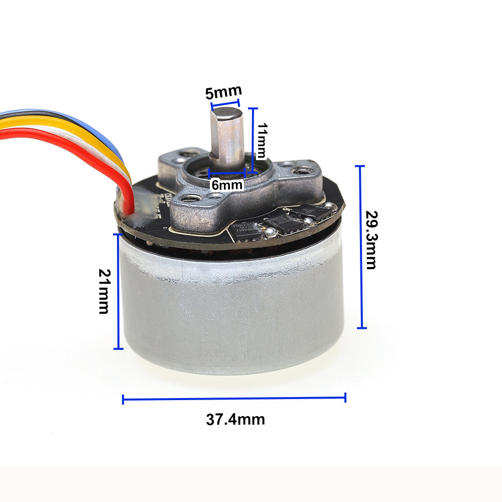 DC12V เมมเบรนเสริม Spear มอเตอร์ไร้แปรง TY3816B Micro รองรับไปข้างหน้าและย้อนกลับ PWM มอเตอร์ควบคุมความเร็ว ราคา ถูกที่สุด ดีลบีเคเค แกลเลอรีภาพที่ 2