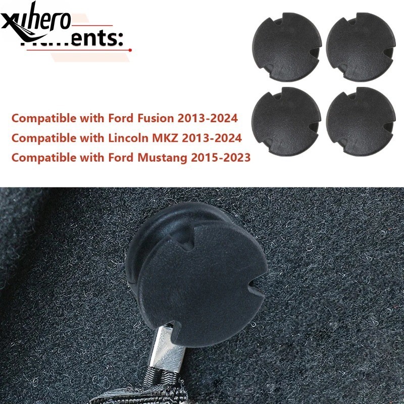 รถด้านหลัง Trunk Trim แผง Cargo สุทธิ Nut สําหรับ Ford Mustang 2013-2024 Fusion 2013-2020 สําหรับ Li