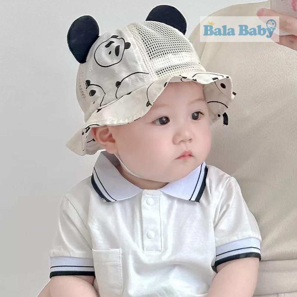หมวกกันแดดเด็ก หมวกบักเก็ตแฟชั่น ดีไซน์หูการ์ตูนน่ารักๆ สไตล์เกาหลี 6เดือน-2ปี MZ21 - รูปที่ 7