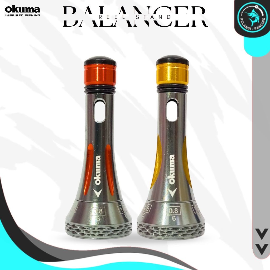 Indostar Surabaya ขาตั้งรอก OKUMA Custom Balancer Power Handle Reel อุปกรณ์เสริม - IS