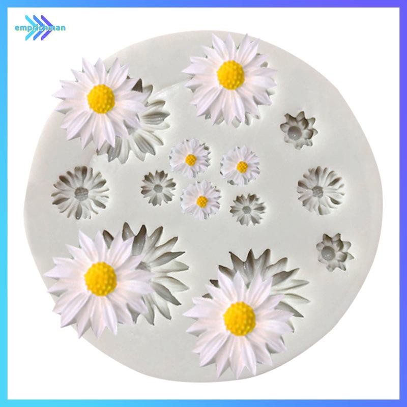 EPMN> Chrysanthemum รูปร่างดอกไม้แม่พิมพ์ซิลิโคนเบเกอรี่แม่พิมพ์Fondantเค้กตกแต่งเครื่องมือเรซิ่นMouldใหม่