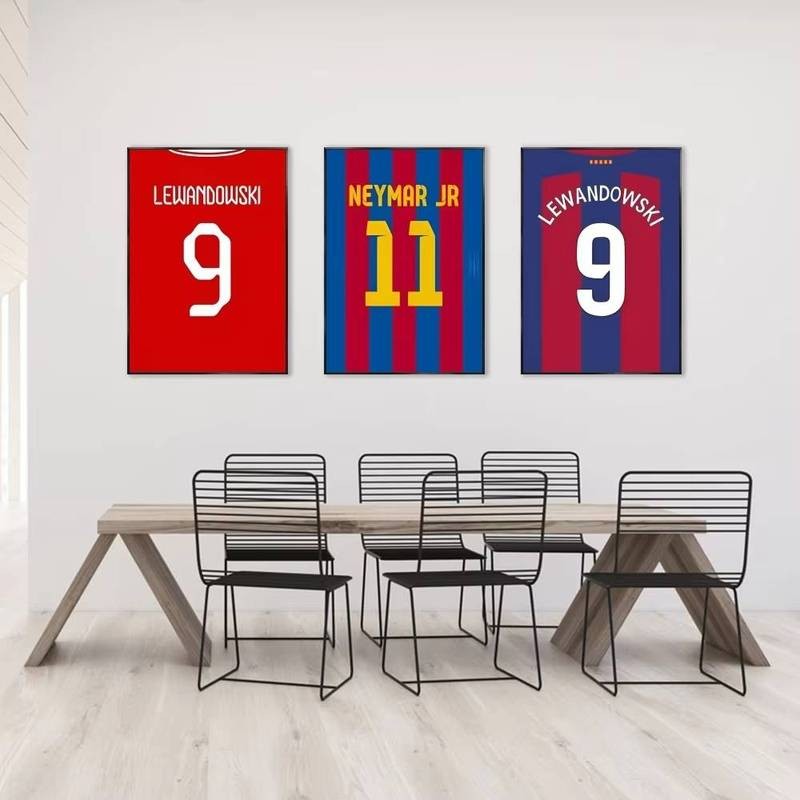 ตํานานฟุตบอลที่มีชื่อเสียงโปสเตอร์สติ๊กเกอร์ติดผนังย์ รูปที่ 3