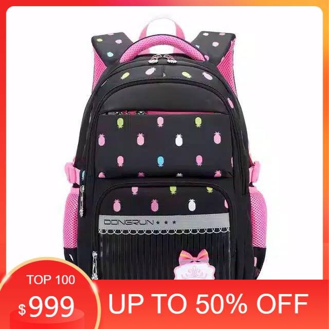 แฟชั่นเด็กน่ารัก กระเป๋าอินเทรนด์ / Back Pack Double Decker_กระเป๋าเป้เด็ก_Lol_Unicorn_Superhero_Gir