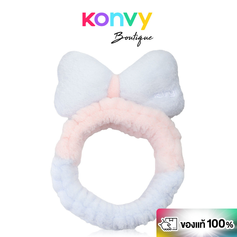 KVY Cute Headband เควีวาย ผ้าคาดผมดีไซน์โบว์สีฟ้าสุดน่ารัก.