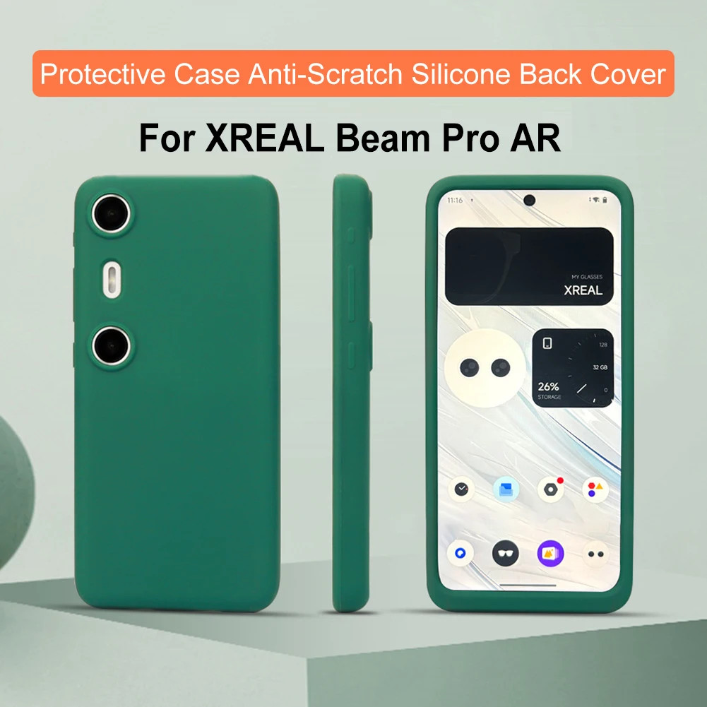 สําหรับ XREAL Beam Pro AR กรณีป้องกันกรณี Anti-Scratch Shock-proof ซิลิโคนนุ่มฝุ่นกล่องเก็บสําหรับ X