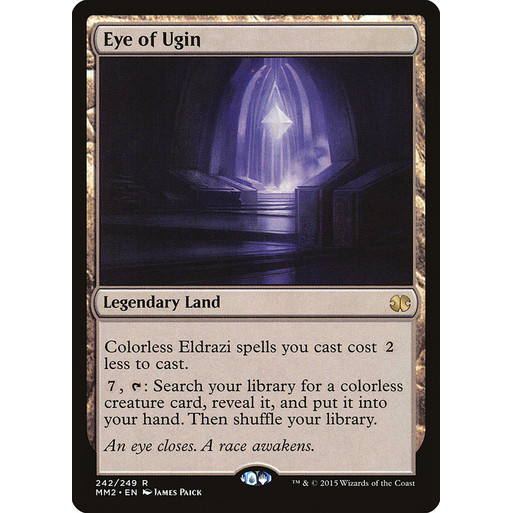 การ์ด EDH PlayTest - Eye of Ugin (Land)