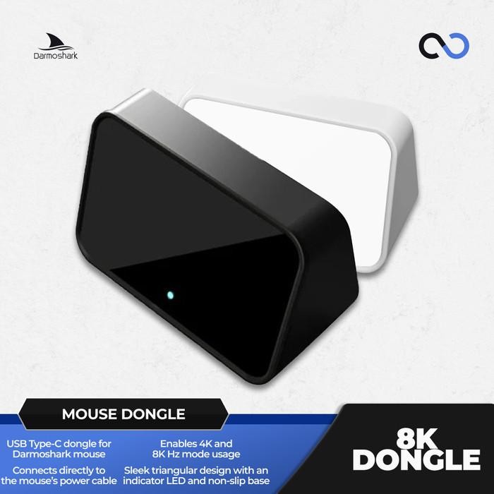 Darmoshark 8k Dongle Receiver 8000 Khz อัตราการสํารวจสําหรับ Darmoshark Mouse