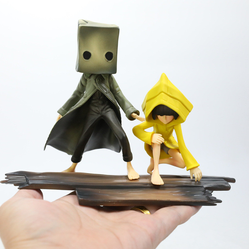 14 ซม.Little Nightmares Mini อะนิเมะเกมรูป Little Nightmares Nomes/Six/Mono Action Figure ตุ๊กตาสะสม