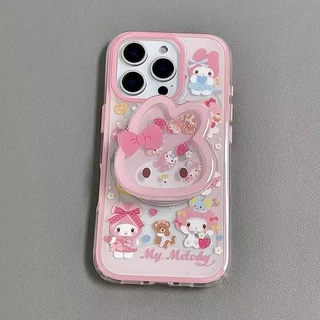 ฝาครอบโทรศัพท์ซิลิโคนดูดแม่เหล็ก Melody สำหรับ iPhone XSMax/XR ขนาด 16/15/14/13