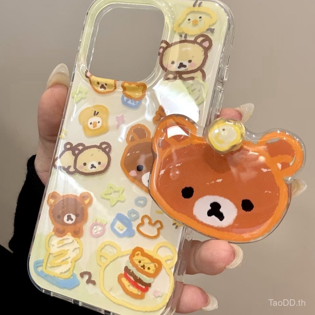 เคสโทรศัพท์ที่เข้ากันได้กับ iPhone X XS XR XS Max 11 12 13 14 15 16 Pro Max Plus ลายการ์ตูนน่ารักไก่