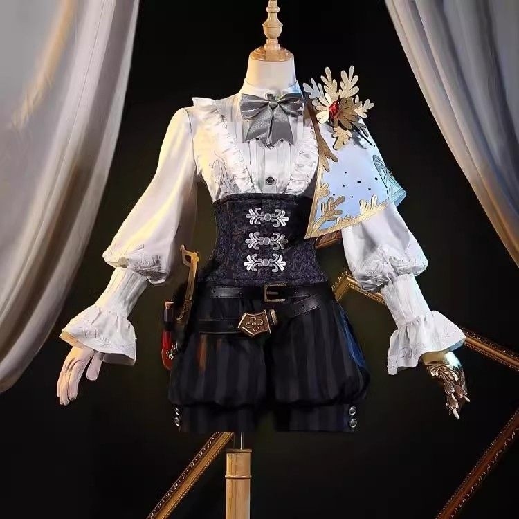 Identity V คอสเพลย์เครื่องแต่งกายศิลปิน Golden Ratio ชุดเครื่องแต่งกายชายและหญิงบทบาทเล่น NS