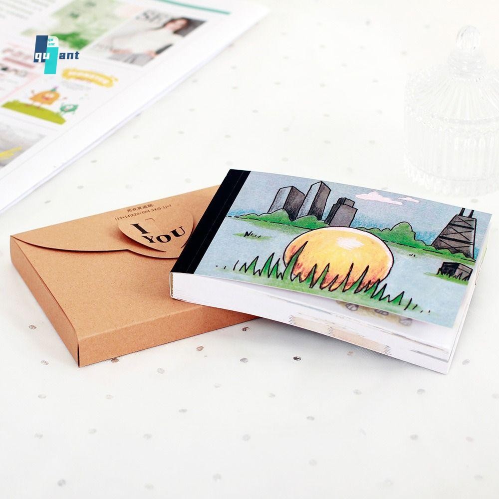 QUANTUMSKY คําสารภาพการ์ตูน FlipBook, DIY Propose ของขวัญโรแมนติกมือพลิกหนังสือ,แนวโน้มสร้างสรรค์พลิ