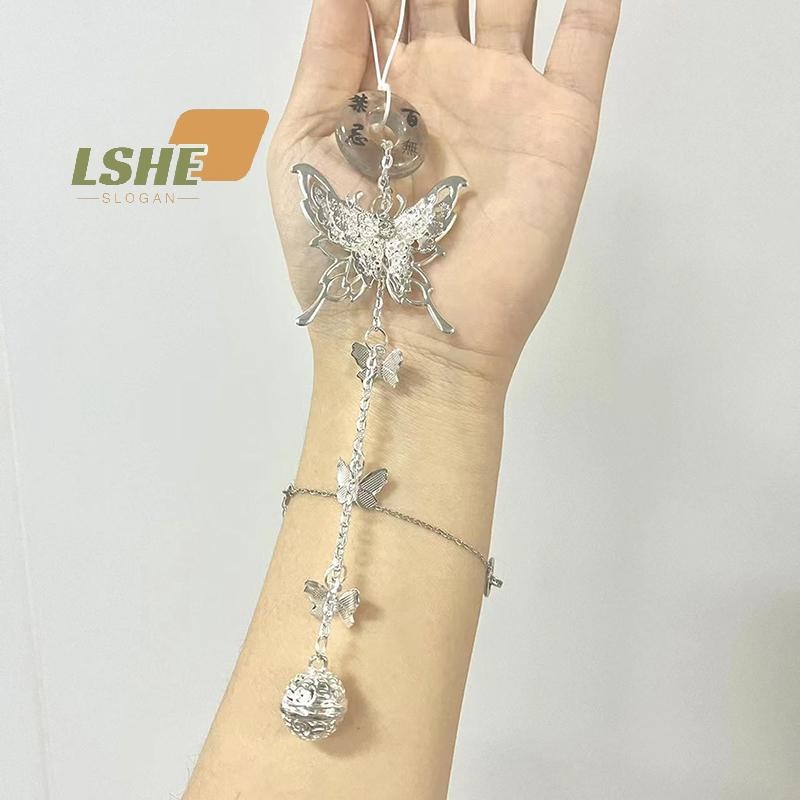 [LSHE] สไตล์จีนเสน่ห์โทรศัพท์โซ่พรลูกจี้หัวเข็มขัดหวานเย็นพวงกุญแจกระเป๋าแขวนสําหรับผู้หญิงสาวของขวัญใหม่