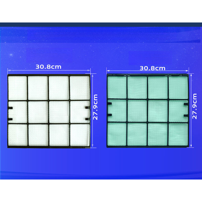 ตาข่ายกรองติดผนัง Daikin ขนาด 27.9X30.8FTXD35/FTXS25FV2CP สีขาวน้ำเงิน 1-1.5 HP ตาข่ายกันฝุ่น