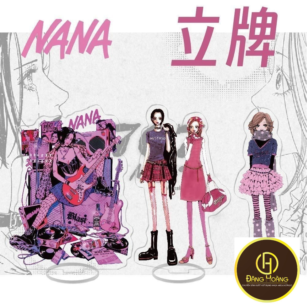 [24h SHIP] การ์ดยืนอนิเมะอะคริลิค Nana Oosaki Nana Komatsu Nana_DH