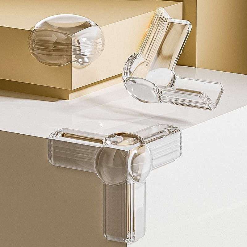 ยางกันกระแทกขอบโต๊ะกันชนมุมโต๊ะ กันชน ซิลิโคน ป้องกันความปลอดภัยสำหรับเด็ก - รูปที่ 2