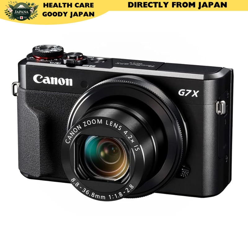 Canon PowerShot G7 X Mark II Digital Camera with 4.2x Optical Zoom and 1.0-inch Sensor