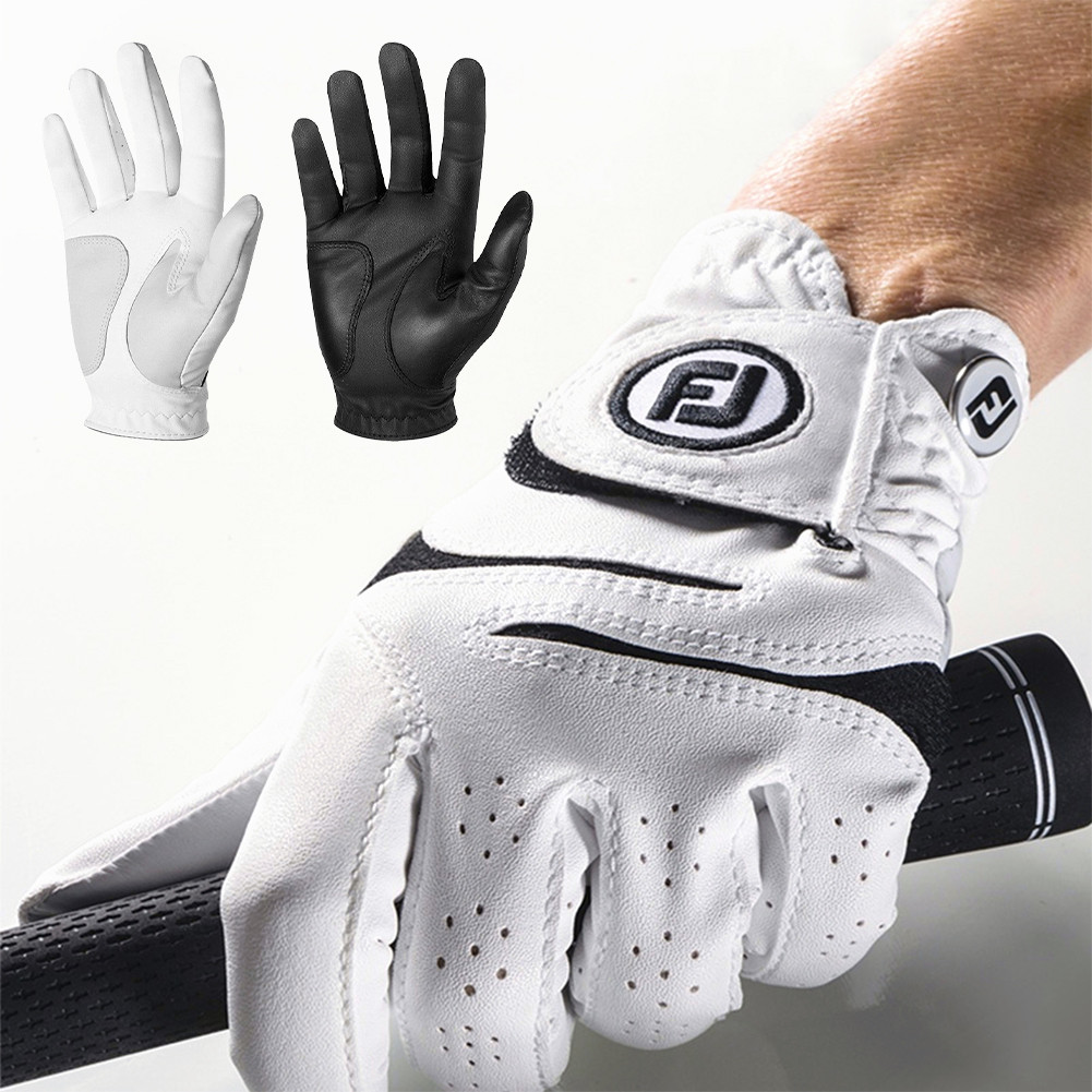 ถุงมือกอล์ฟชาย Footjoy WeatherSof มือซ้ายและขวา ถุงมือกอล์ฟระบายอากาศไมโครไฟเบอร์