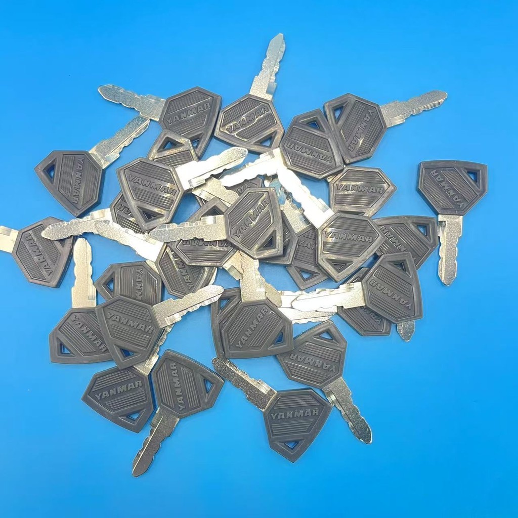 1/6PCS 52160 กุญแจสําหรับ Yanmar ใหม่ Excavator Grader Dozer Grader Dozer