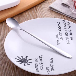 อนแสตนเลส ไม่เป็นสนิมช้อนคนกาแฟ ช้อนชานม ช้อนหวานซุปสแตนเลส