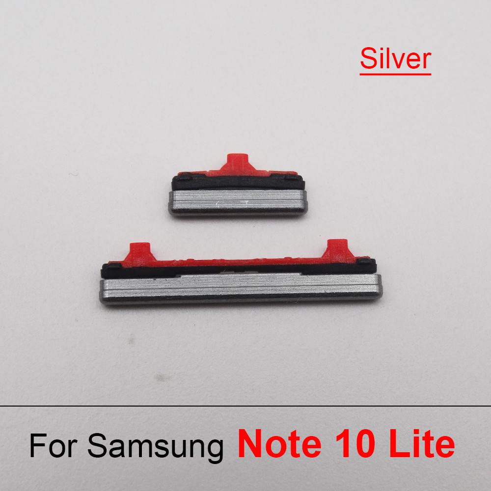 เปิดปิดระดับเสียงด้านข้างปุ่มสวิทช์ปุ่มควบคุมสําหรับ Samsung Galaxy Note10 lite หมายเหตุ 10 lite N77