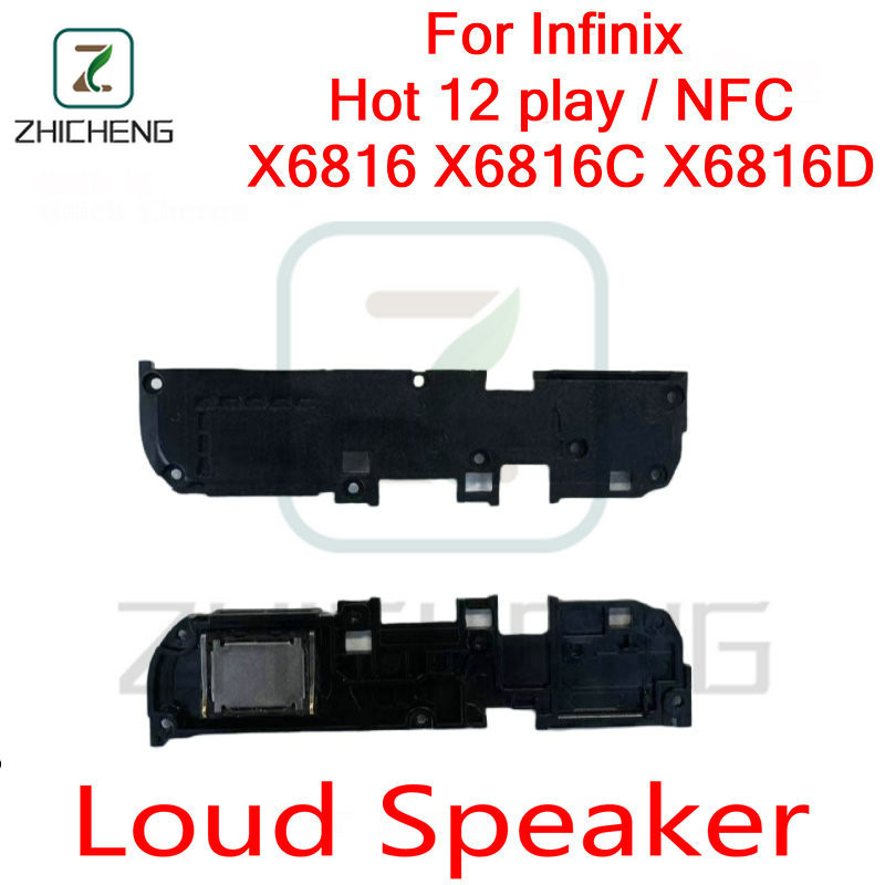 สําหรับ Infinix Hot 12 play / NFC X6816 X6816C X6816D Loud ลําโพง Buzzer เปลี่ยนด้านล่าง Buzzer เสีย