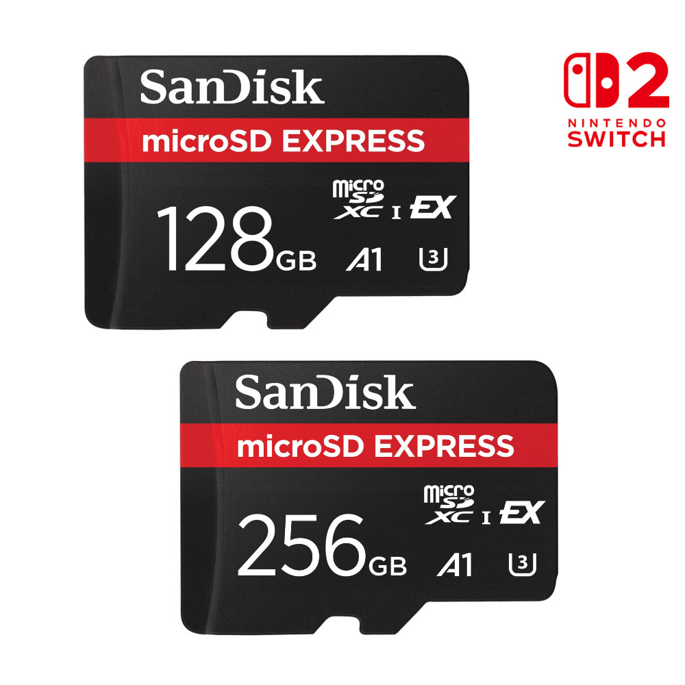 SANDISK Micro SDcard Express 128/256GB (880MB)U3 A1 UHS-I SDcard แท้ Memory card Nintendoswitch2 เมม