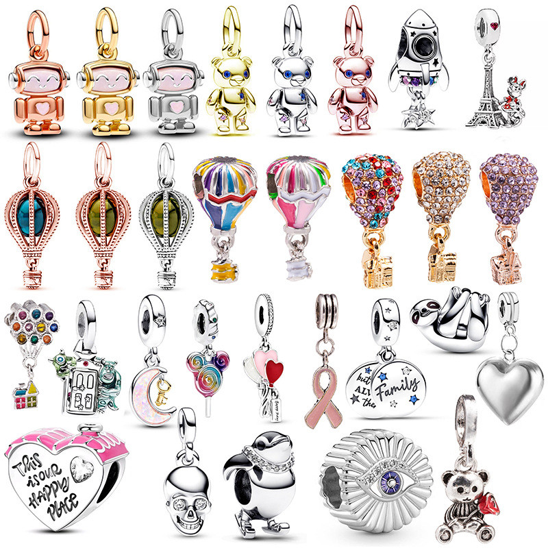 อุปกรณ์ทำเครื่องประดับDIY พร้อมลูกปัดและเพชรสังเคราะห์ สำหรับงานฝีมือและสร้างสรรค์