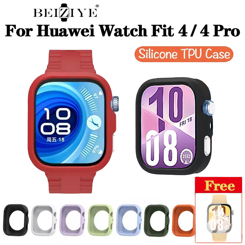 เคส TPU นิ่ม สําหรับ For Huawei Watch Fit 4 Pro สมาร์ทวอทช์ ป้องกัน เปลือก ซิลิโคน ป้องกันหน้าจอ กรอบ For Huawei Watch Fit 4 อุปกรณ์เสริม