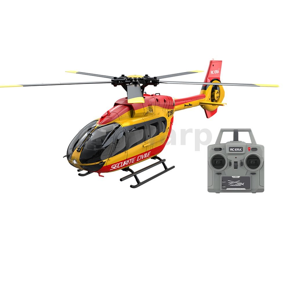 RC ERA C190 2.4G 6CH 6 แกน Gyro Optical Flow การท้องถิ่นระดับความสูงถือ 1:30 Scale Flybarless RC เฮลิคอปเตอร์ RTF