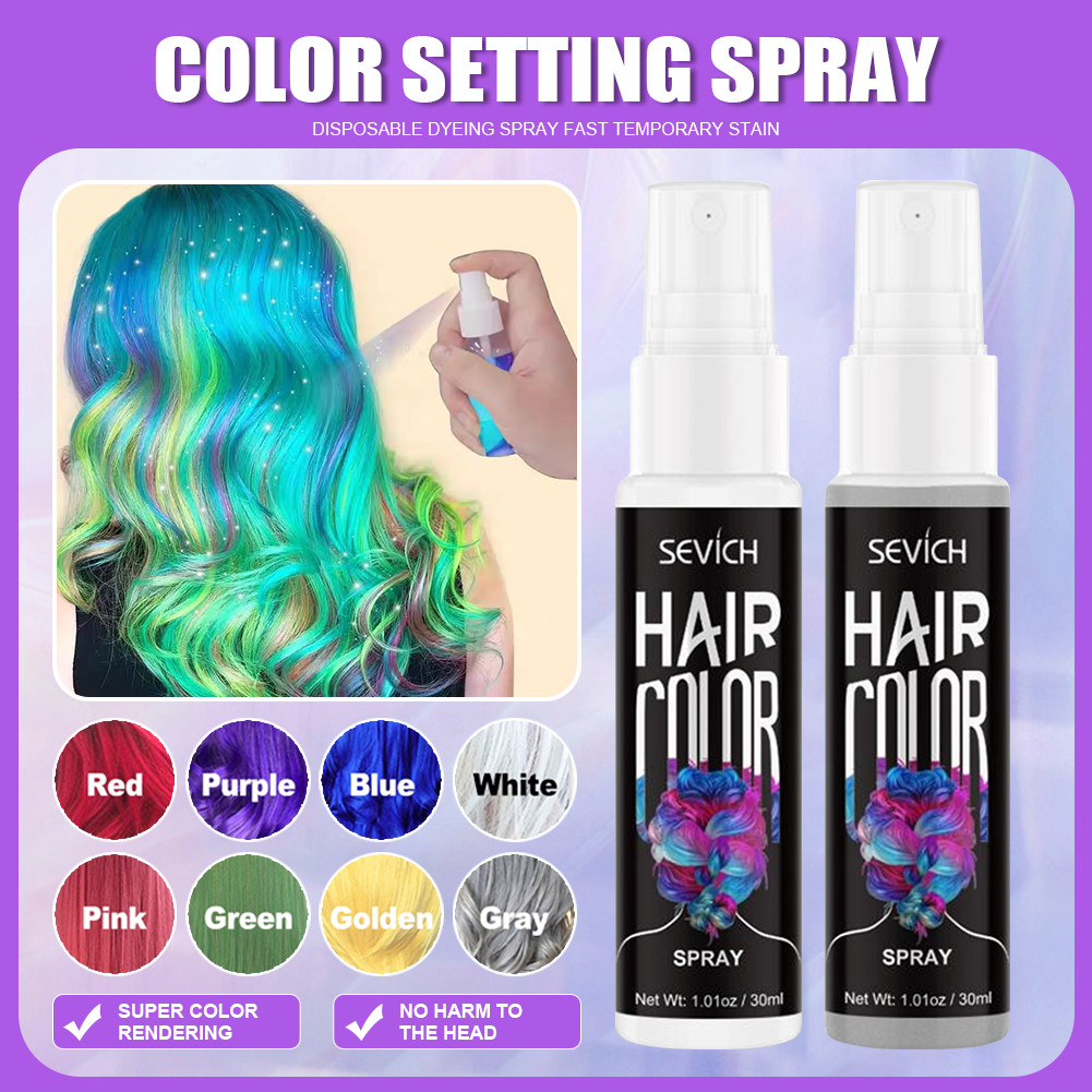 SEVICH Temporary Hair Color Spray สเปรย์ย้อมสีผมชั่วคราว 30 มล.