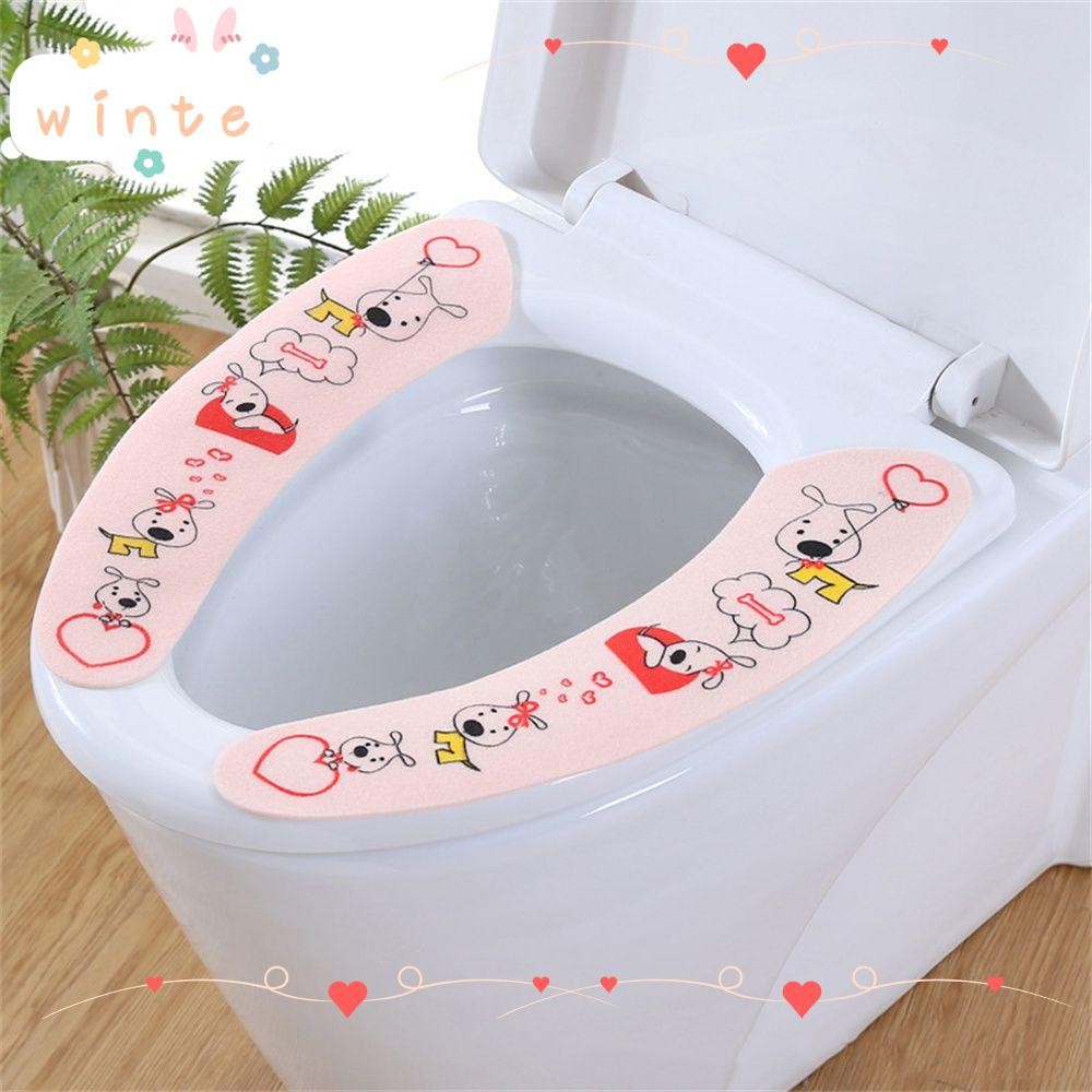 ภายใน ฝารองนั่งชักโครกสติกเกอร์รองนั่งชักโครกล้างทําความสะอาดได้ห้องน้ํา