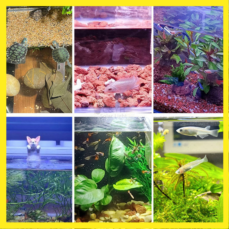 TH จัดส่งจากไทย โคมไฟตู้ปลา LED USB แคลมป์ไฟตู้ปลา ไฟตู้ปลา พิพิธภัณฑ์สัตว์น้ำ ไฟ Aquarium Light - รูปที่ 4