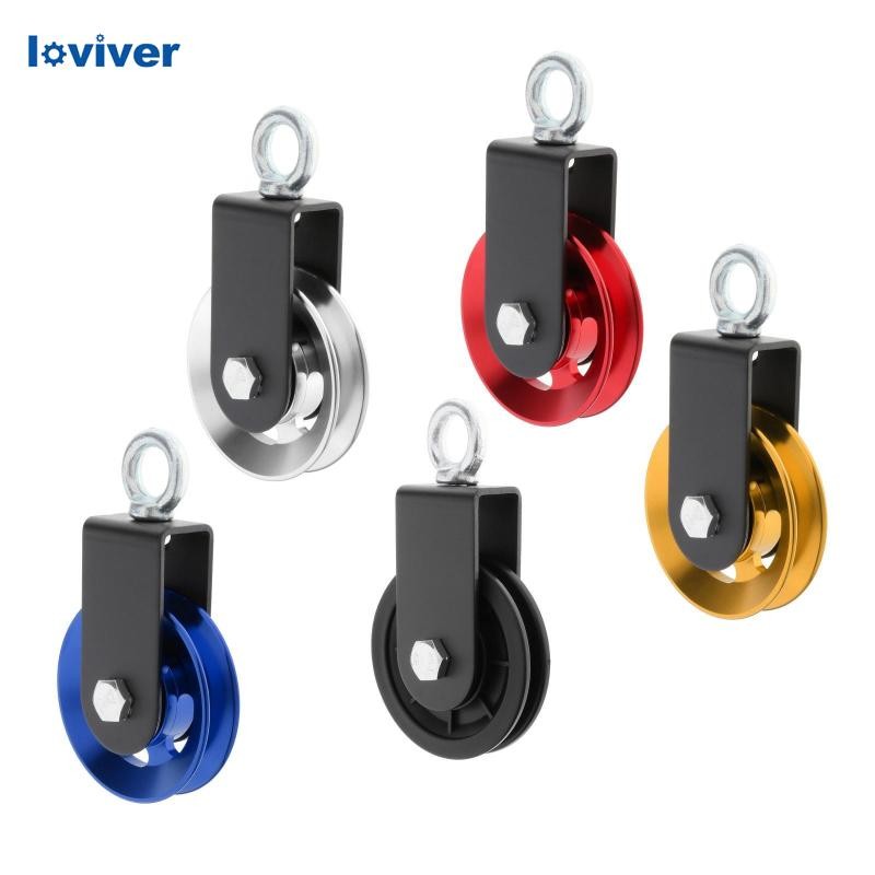 [Loviver] แบริ่งรอกสายล้อ Home Gym อุปกรณ์ฟิตเนสอลูมิเนียม Heavy Duty