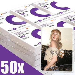 กระเป๋าป้องกันโปร่งใสป้องกันรอยขีดข่วน 1/50 ชิ้น / ปลอกการ์ด…