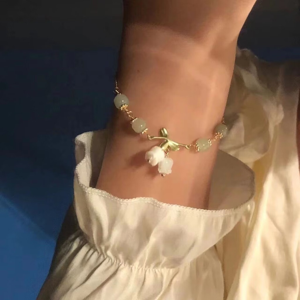 💖Bonnie💖สร้อยข้อมืด สร้อยคอ ลายดอกไม้มินิมอลประดับไข่มุกจําลอง สวยหรู สไตล์ฝรั่งเศส วินเทจ สําหรับผู้หญิง - รูปที่ 2