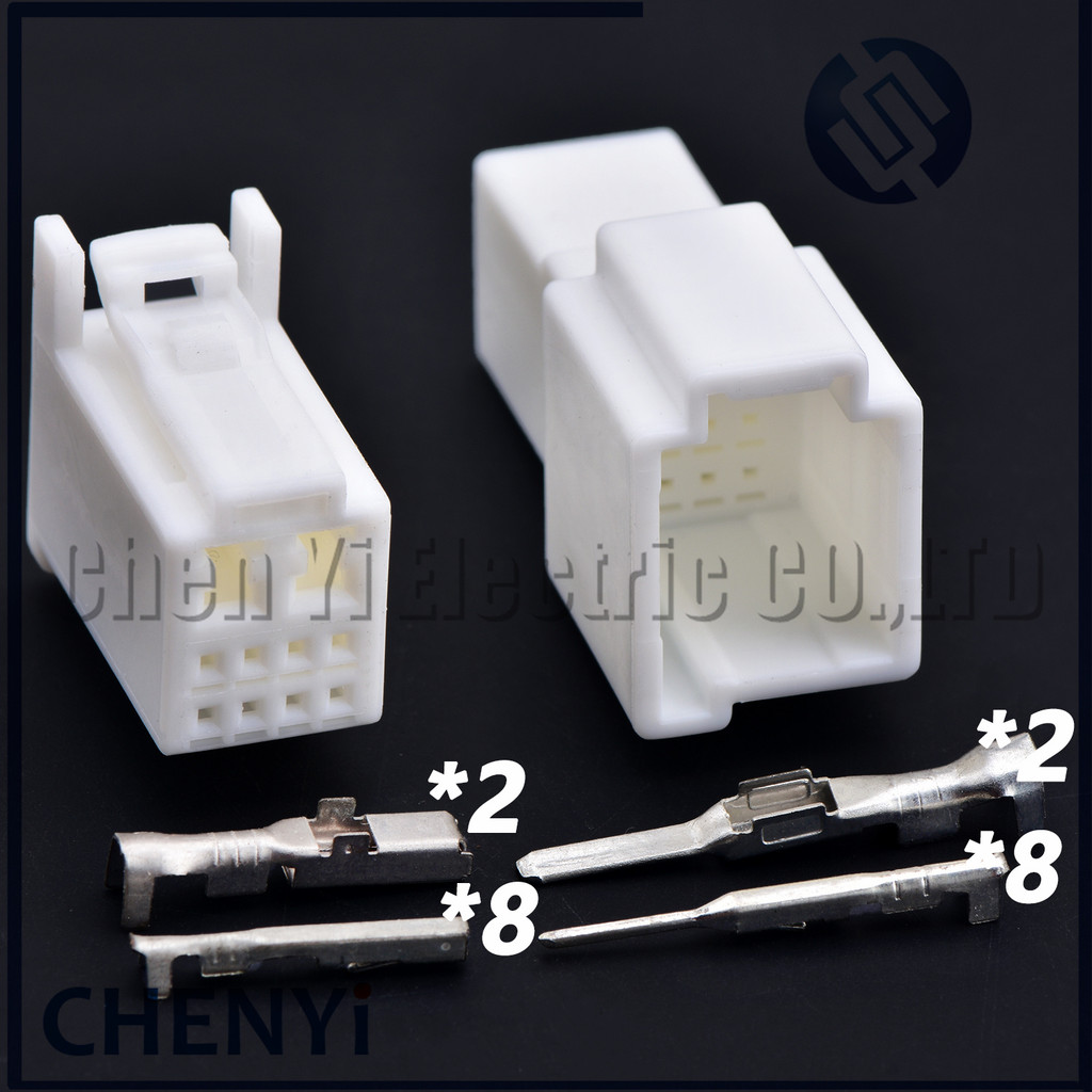 10 Pin (2B+8S)ขั้วต่อยานยนต์ปลั๊กควบคุมกระจกรถยนต์ชายหรือหญิงพร้อมพินสําหรับ Toyota Camry Corolla RA