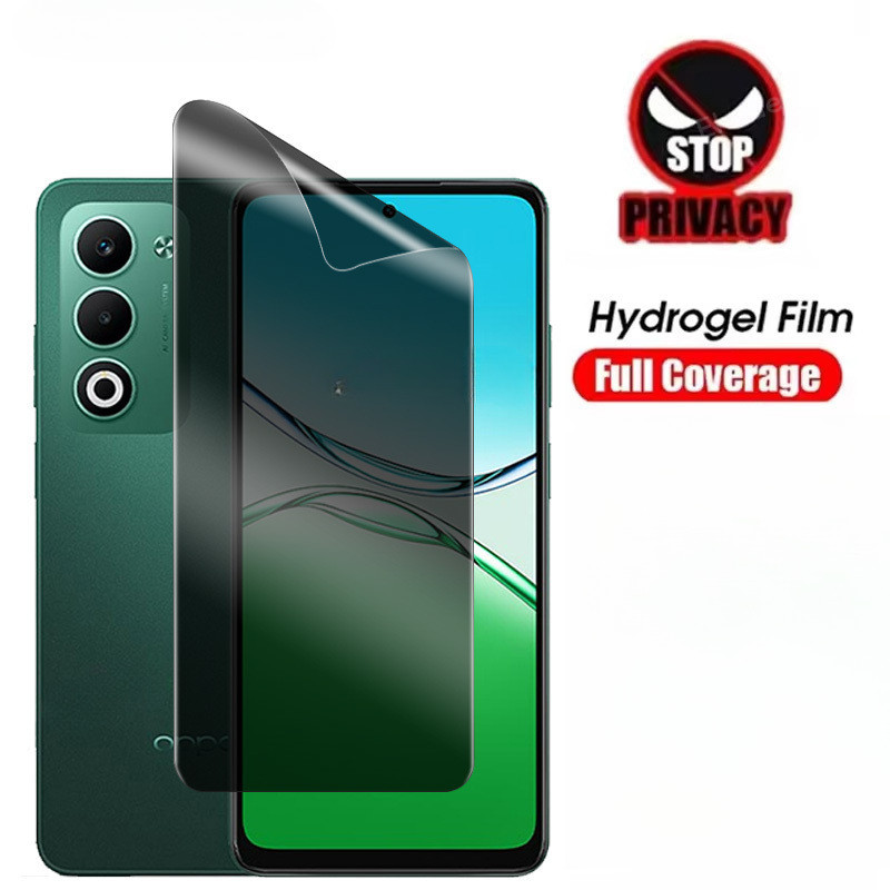 Anti-Spy Hydrogel Film สําหรับ OPPO A5 X 4G 5G 2025 OPPOA5 OPPOA5X 5 Anti-Privacy Hydrogel Screen Fi