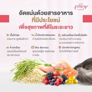 Pramy Feline Solutions พรามี่ แคร์ อาหารเม็ดแมว เพื่อสุขภาพ พัฒนาโดยสัตวแพทย์ ขนาด 1 KG