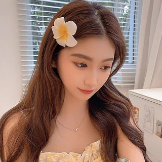 สไตล์เกาหลี ลายดอกไม้น่ารักกิ๊บติดผม เหมาะกับฤดูร้อน สําหรับผู้หญิง