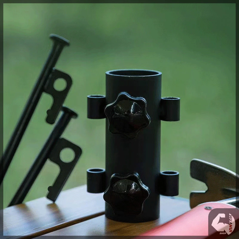 ที่ใส่ก้านกันสาด ฐานเสาดัก Tarp Pole Fixator ปรับได้ thumbnail 7