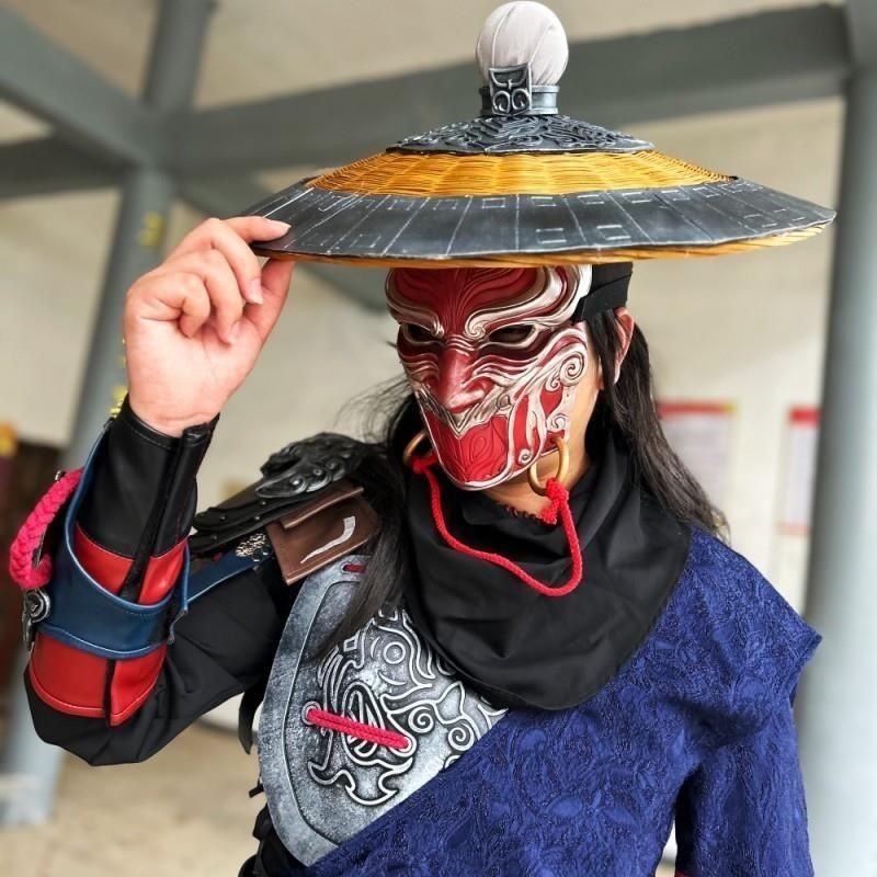 Bad หล่อ Li Xingyun หน้ากากเรซิน Craftsmanship COSPLAY Props สามารถสวมใส่หมวก Unscrupulous Person, U