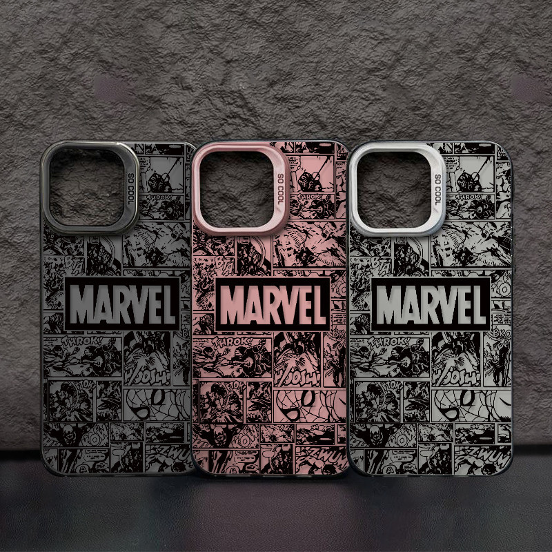 ❤️LUSI❤️เคสไอโฟน11 12 13 14 15 16 Pro Max Matte Cartoon การ์ตูน hard Case For iPhone 7 8 16 15 PLUS X/XS XR XSMAX - รูปที่ 7